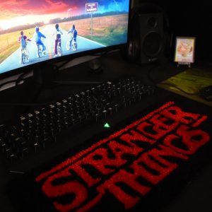 Stranger Things Keyboard Rug