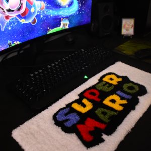 Super Mario Keyboard Rug