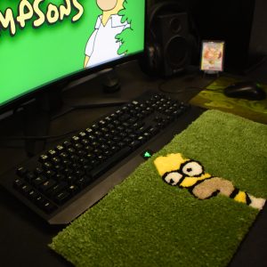 Homer Simpson Keyboard Rug