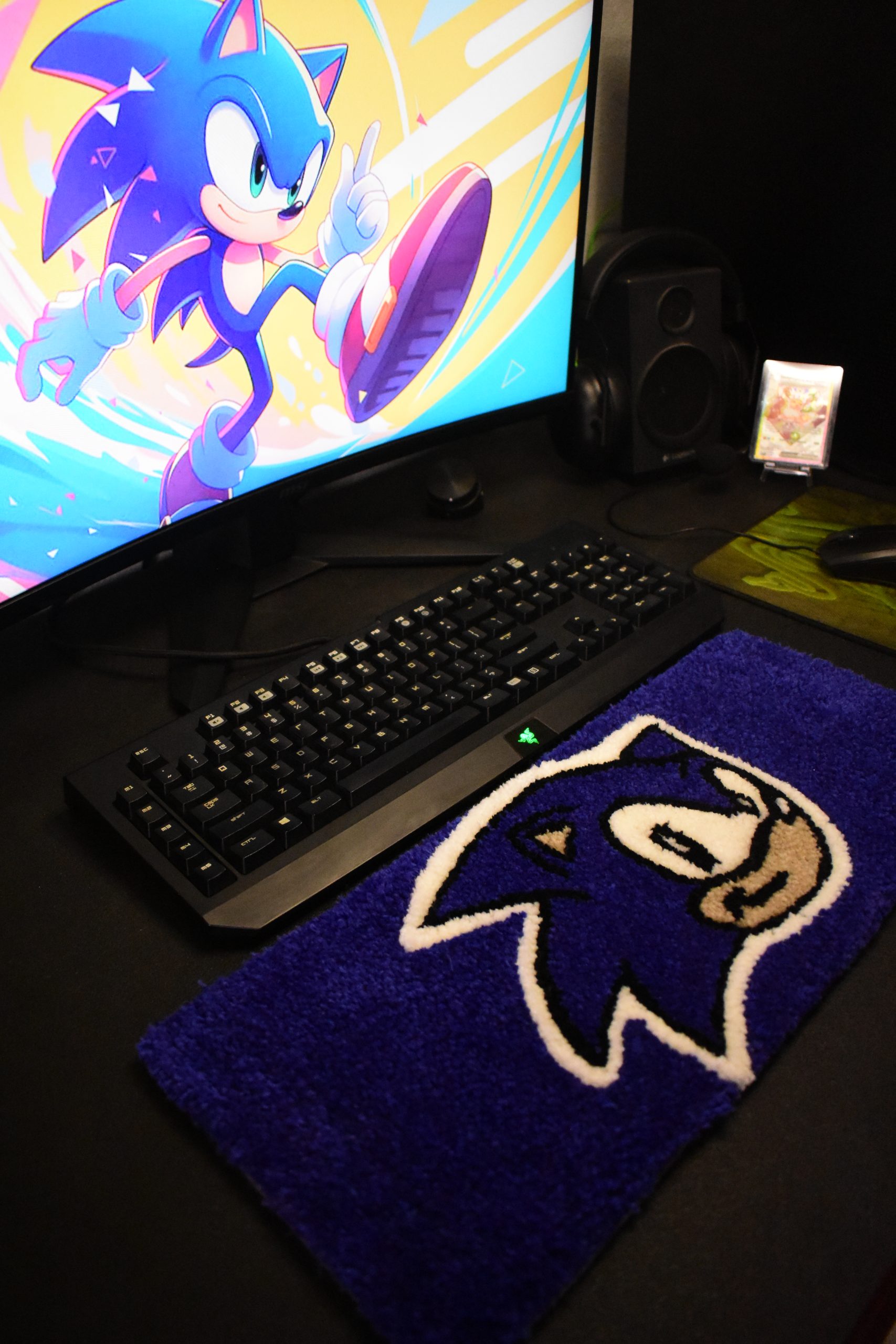 Sonic Keyboard Rug