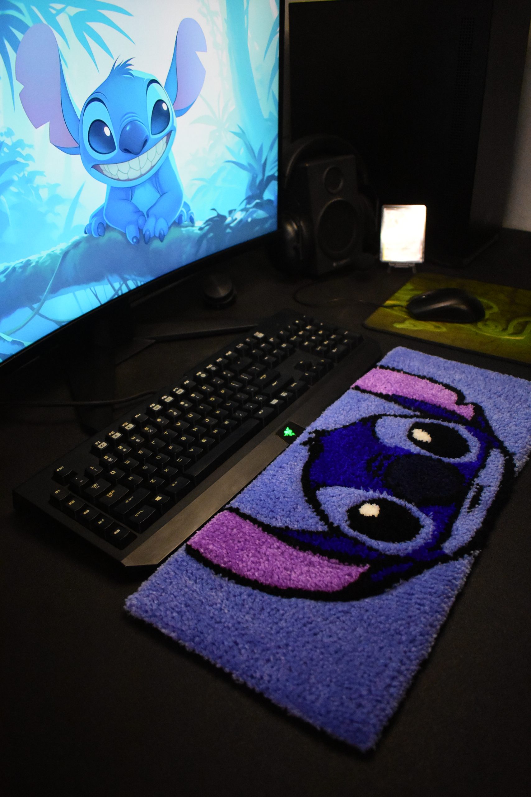 Stitch Keyboard Rug