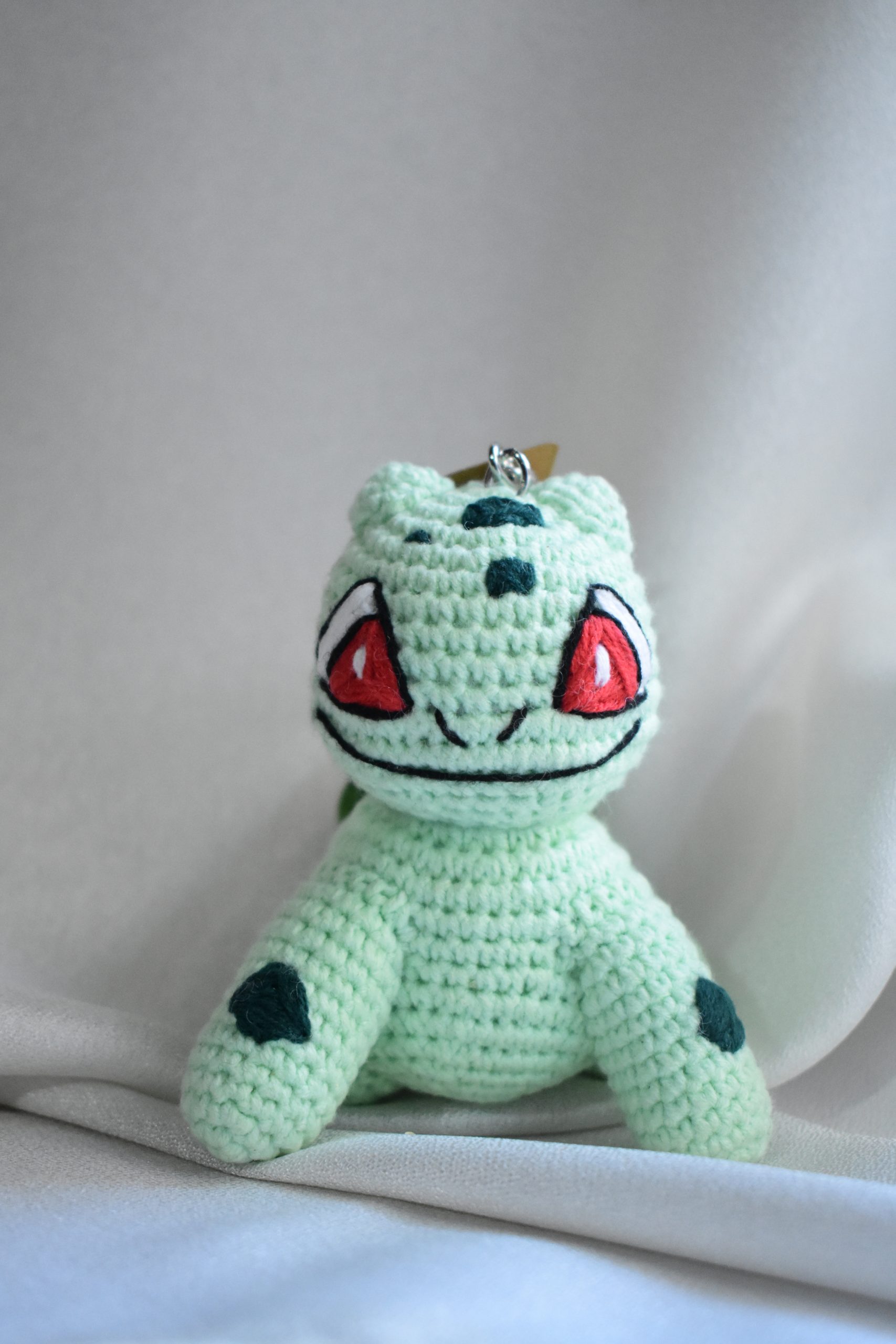 Bulbasaur Amigurumi Keychain