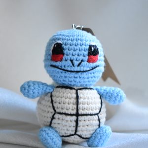 Squirtle Amigurumi Keychain