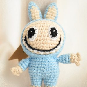 LaBubu Amigurumi Keychain