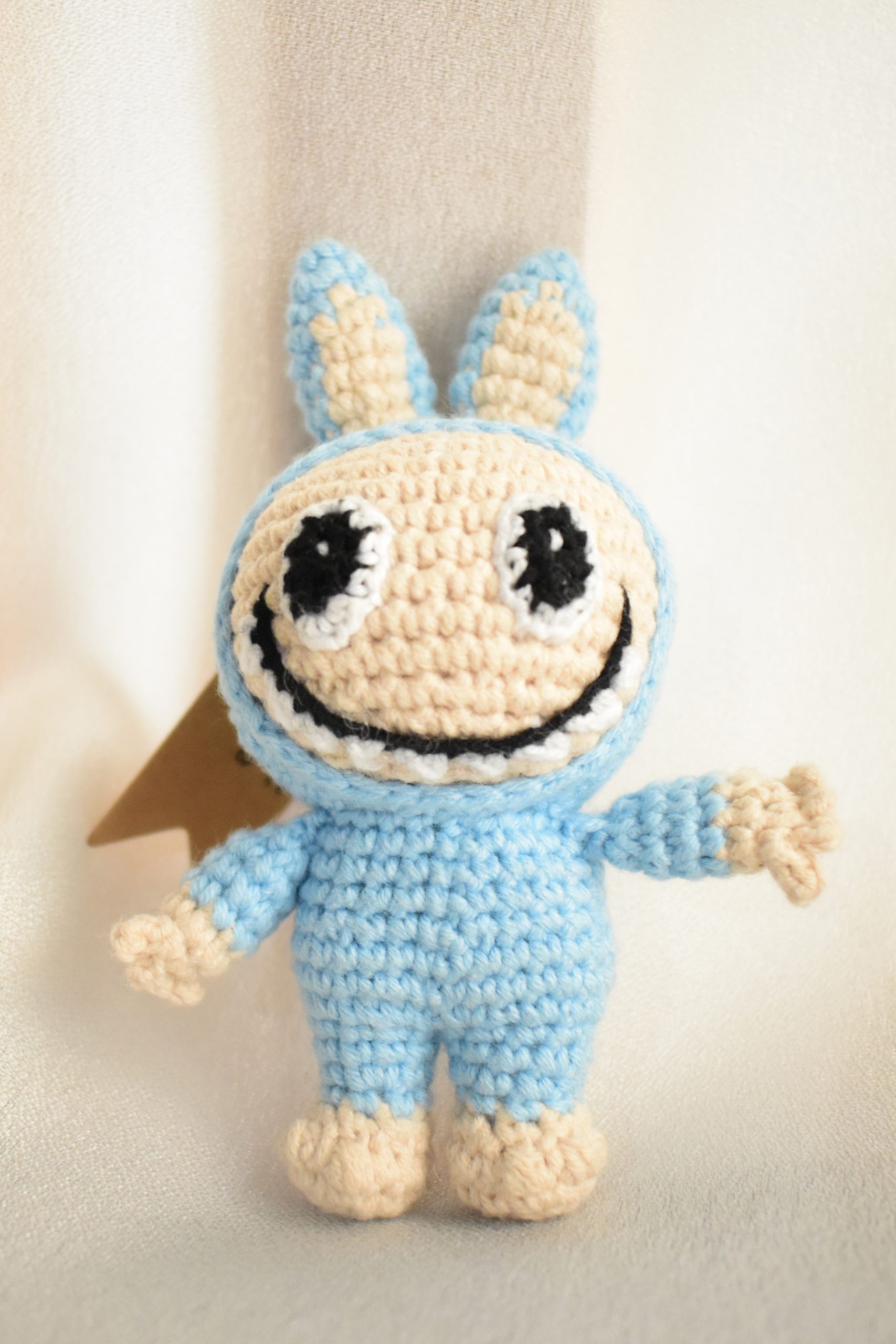 LaBubu Amigurumi Keychain